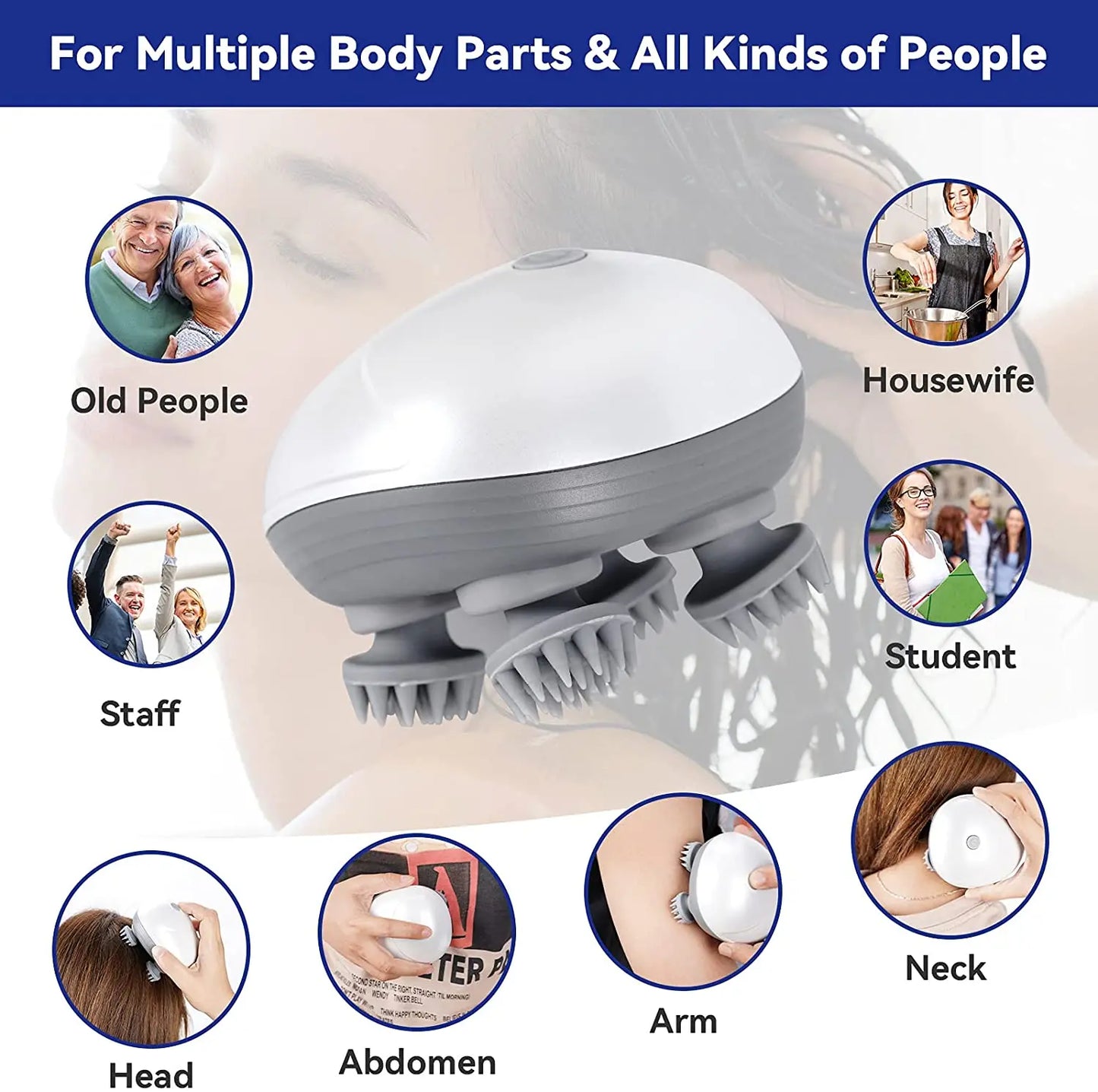 Vialep Enchanted™ Kopfmassagegerät